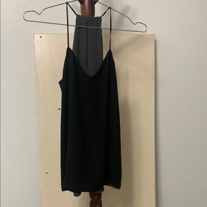 Express Black and Gray Sleeveless Camisole Top Reversible